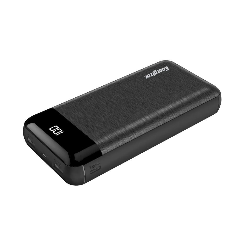 Energizer 20,000 mAh Max Power Bank, Black, UE20058