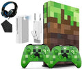 Microsoft Xbox One X 1TB Gaming Console Mincraft with 2 Controller Headset Cleaning Kit