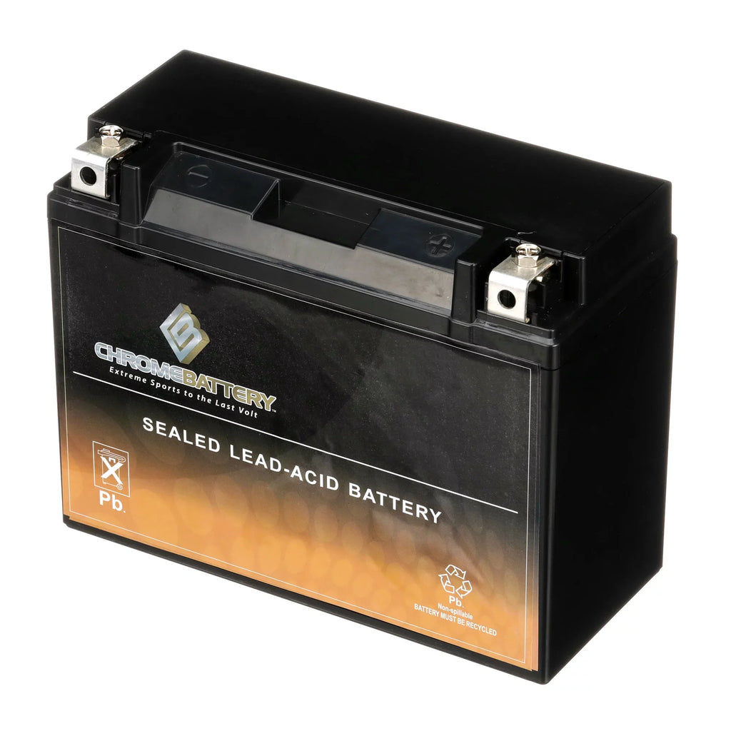 Chrome Battery Y50-n18l-a3 (50-n18l-a3 12 Volt,20 Ah, 260 Cca) Utv Battery for Arctic Cat 650cc Prowler 650 2008