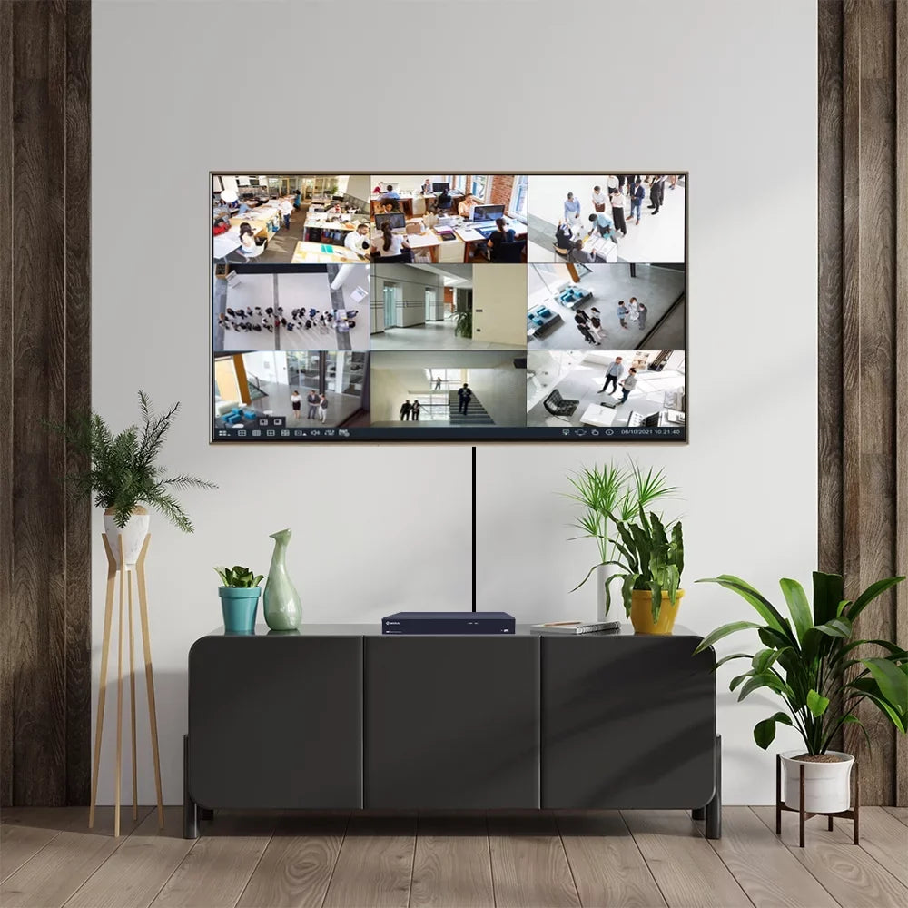 Camius 4K Hybrid 8 Channel  with Hard Drive 3TB,   recorder for 8 analog and 4  cameras (only ) security