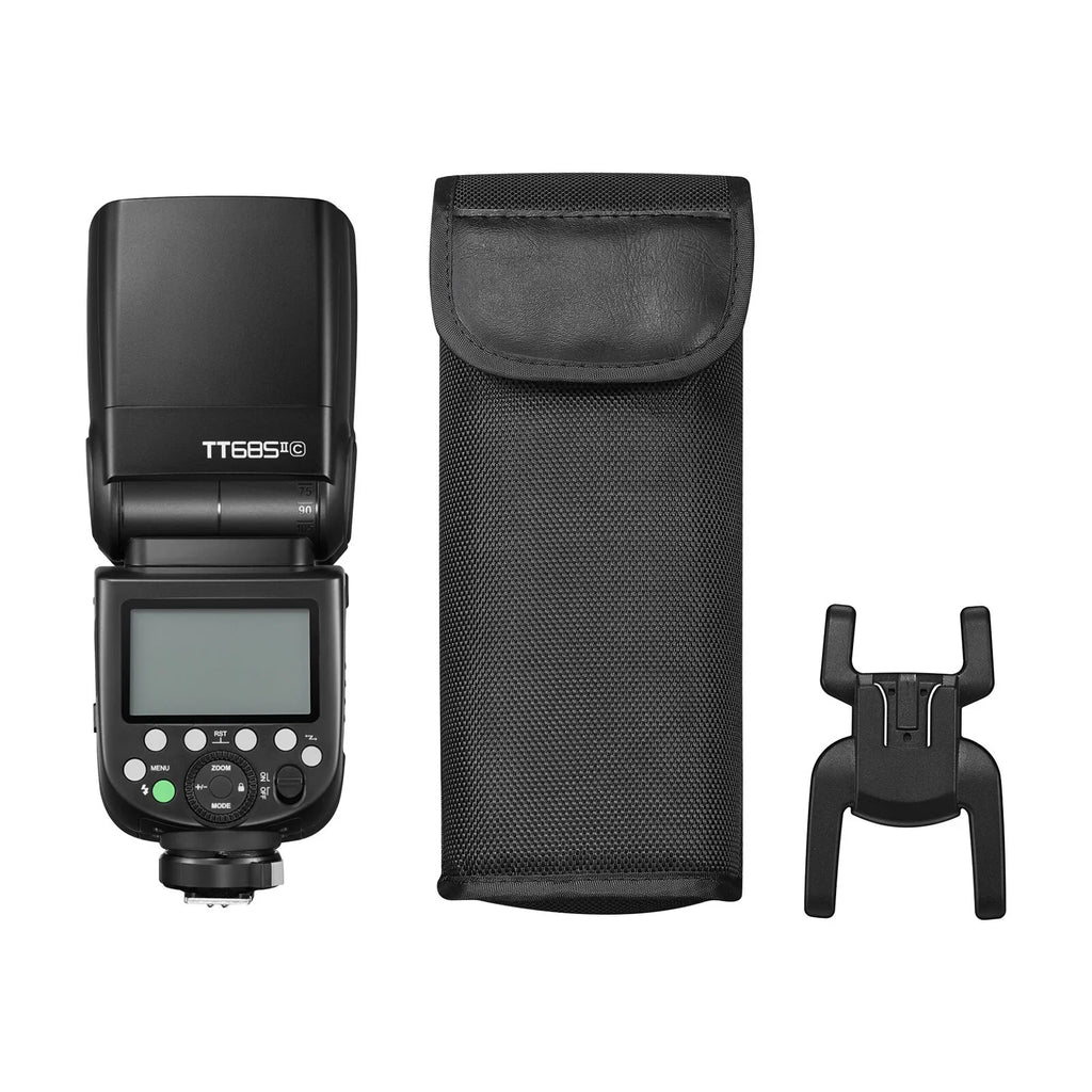Godox Thinklite TT685IIC  On-Camera Speedlight 2.4G Wirelss X System Flash GN60 High Speed 1/8000s Replacement for Canon 1DX 5D Mark  5D Mark  6D 7D 60D 50D 40D 30D 650D 600D