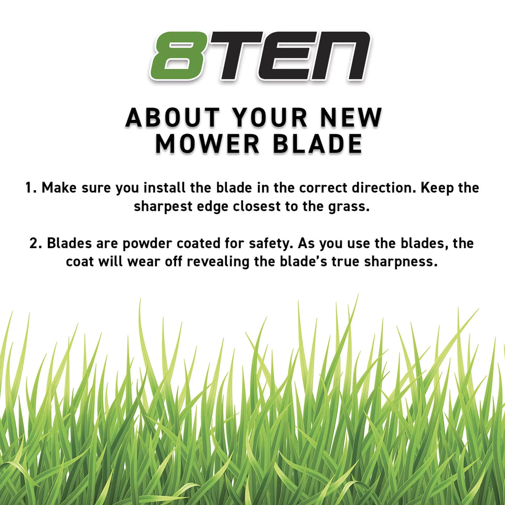 LawnRAZOR High Lift Blade for  Cub Cadet 942-04417 3 Pack 810-CBL2379D