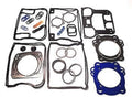 Upper or Top End Gasket Set Compatible with 1984-91 Harley Evo 1340 Big bore w/Teflon & Carbon Head Gaskets