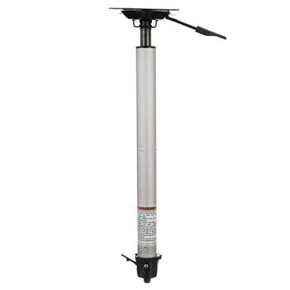 Attwood Wedge™ 2 3/8-Inch Extension Post, Adjustable Height Seat Post, 13 to 19 Inches, Power Pedestal, With Seat Mount
