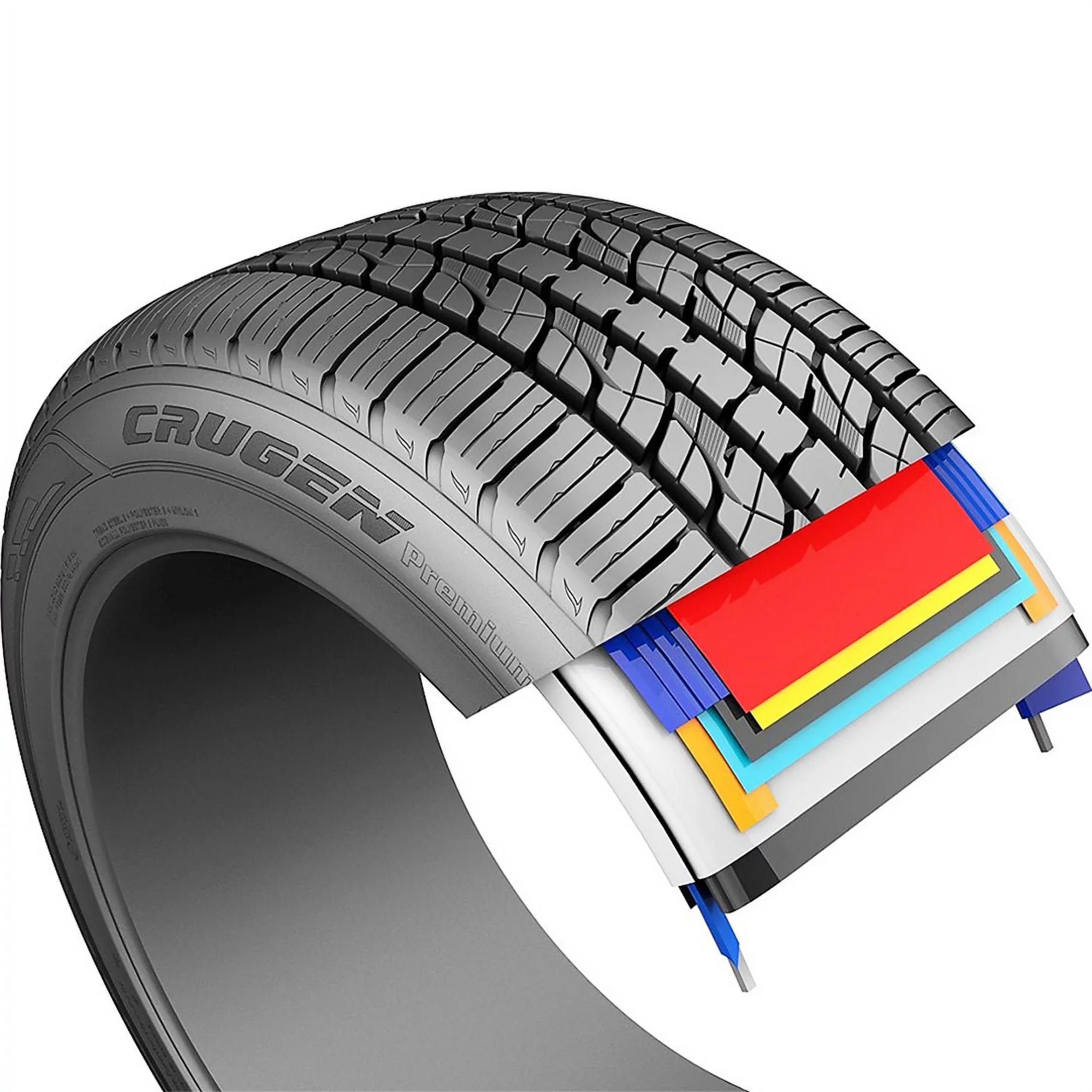 Set of 4 () Kumho Crugen Premium KL33 235/65R17 104H  All Season A/S Tires Fits: 2017-18 Honda -V , 2019 Honda -V