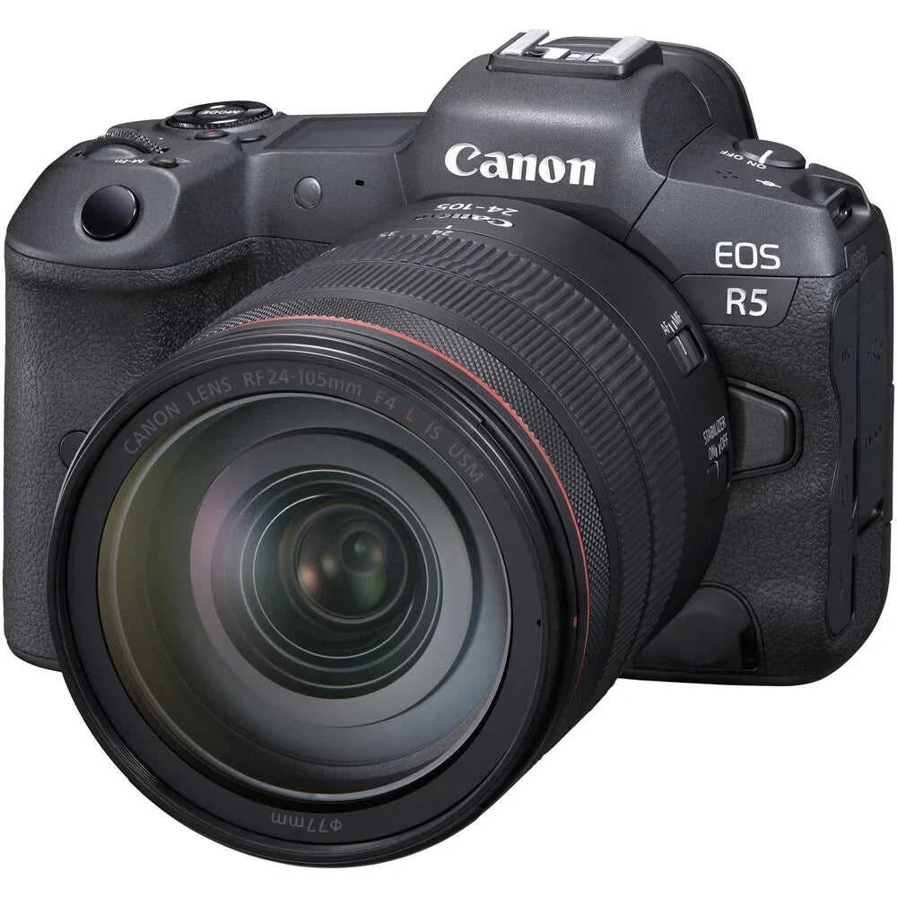 Canon  R5 Mirrorless Digital Camera with 24-105mm f/4L Lens