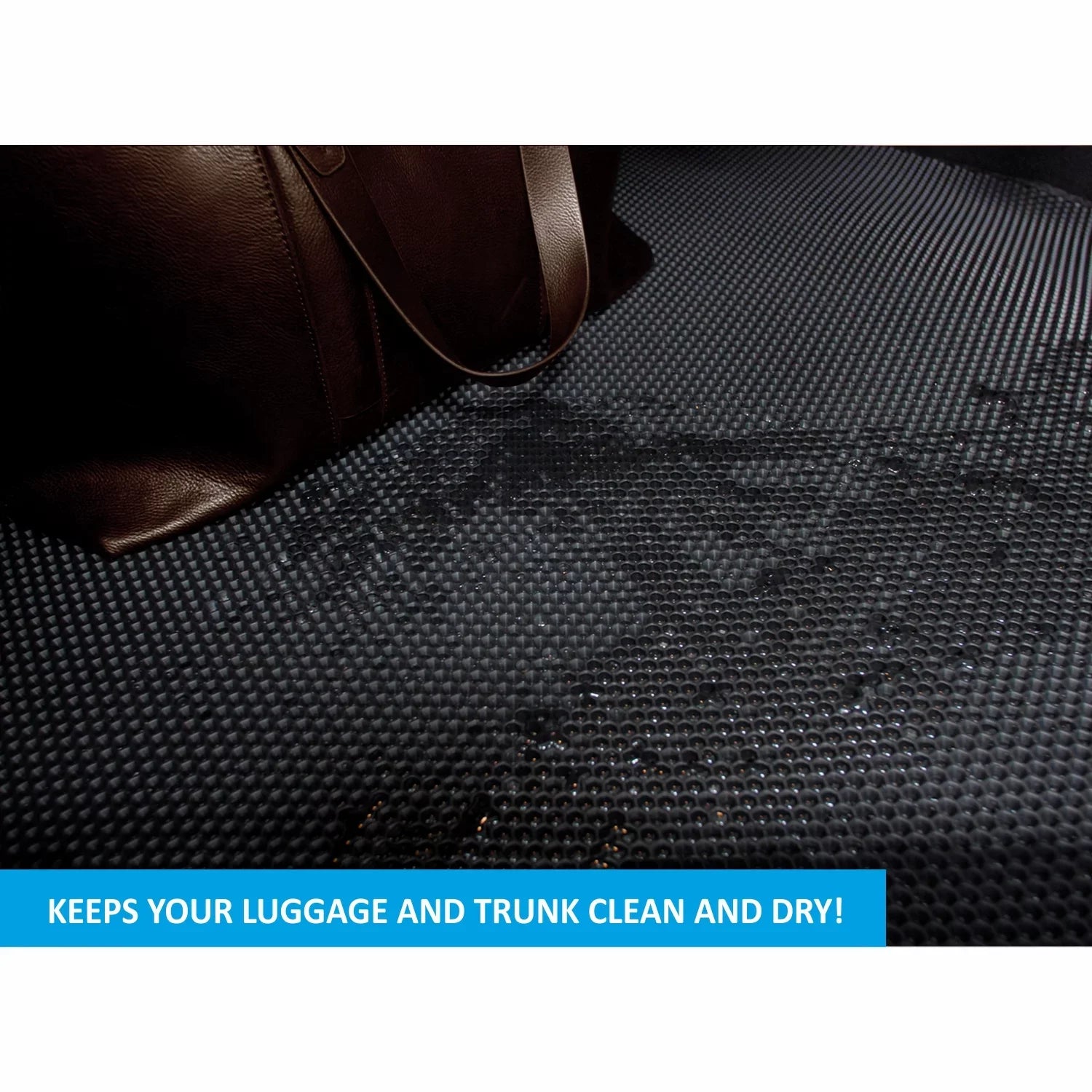 Cargo Liner for Toyota Camry 2018-2024 Custom Fit Trunk Mat, with Honeycomb Dirtproof & Waterproof Technology - All-Climate, Heavy Duty, Anti-Slip Cargo Liner, Luggage - FL01118023