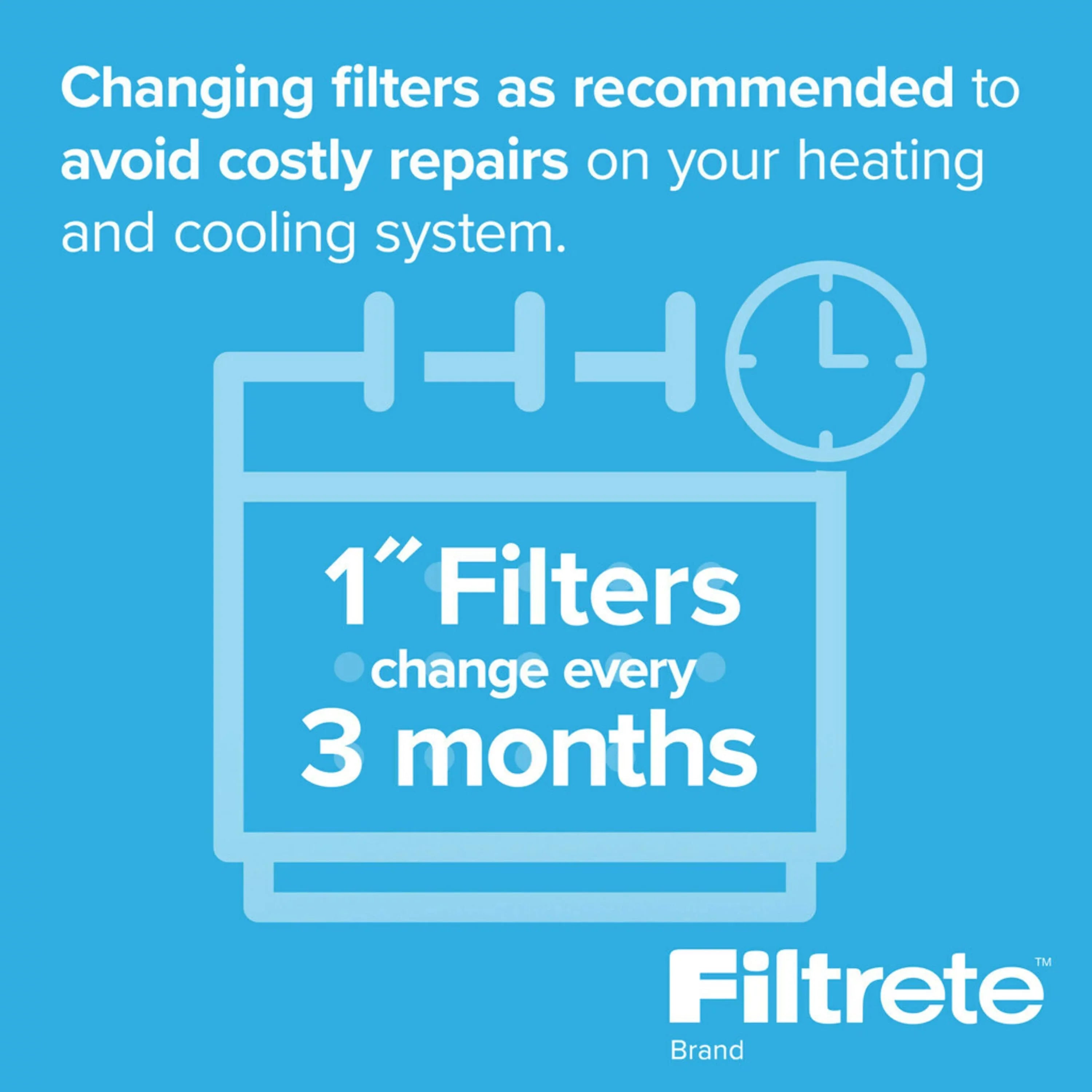 Filtrete 20x25x1,  10, Micro Particle Reduction  Furnace Air Filter, 800 , 4 Filters