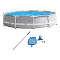 10' x 30" Prism Frame Above Ground Swimming Pool and Maintenance Kit