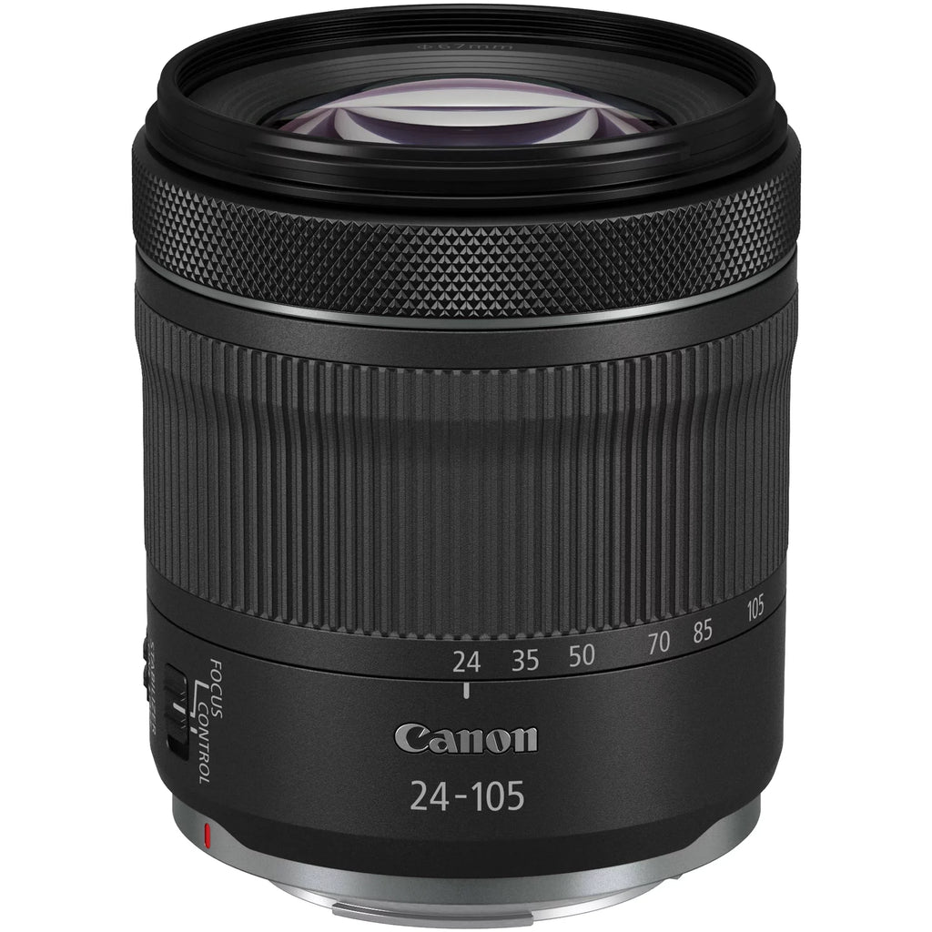 Canon  R6 Mirrorless Digital Camera with  24-105mm  + 75-300mm Lens + SanDisk 128GB Card + Case + ZeeTech Accessory