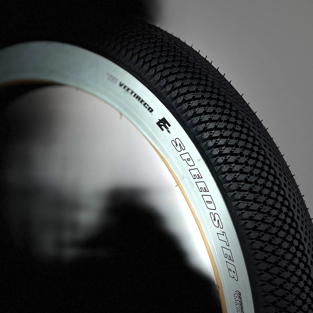 Vee Tire 22x3.0 Bike Tire, Whitewall Speedster E-Bike 50 Performance Compound