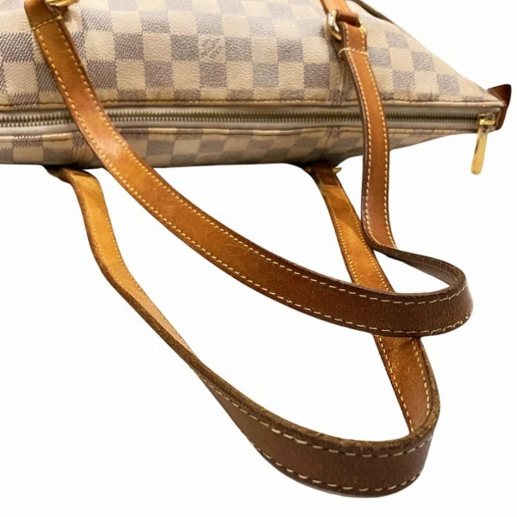 Pre-Owned Louis Vuitton Damier Azur Totally  N41279 Bag Tote Shoulder Ladies (Fair)