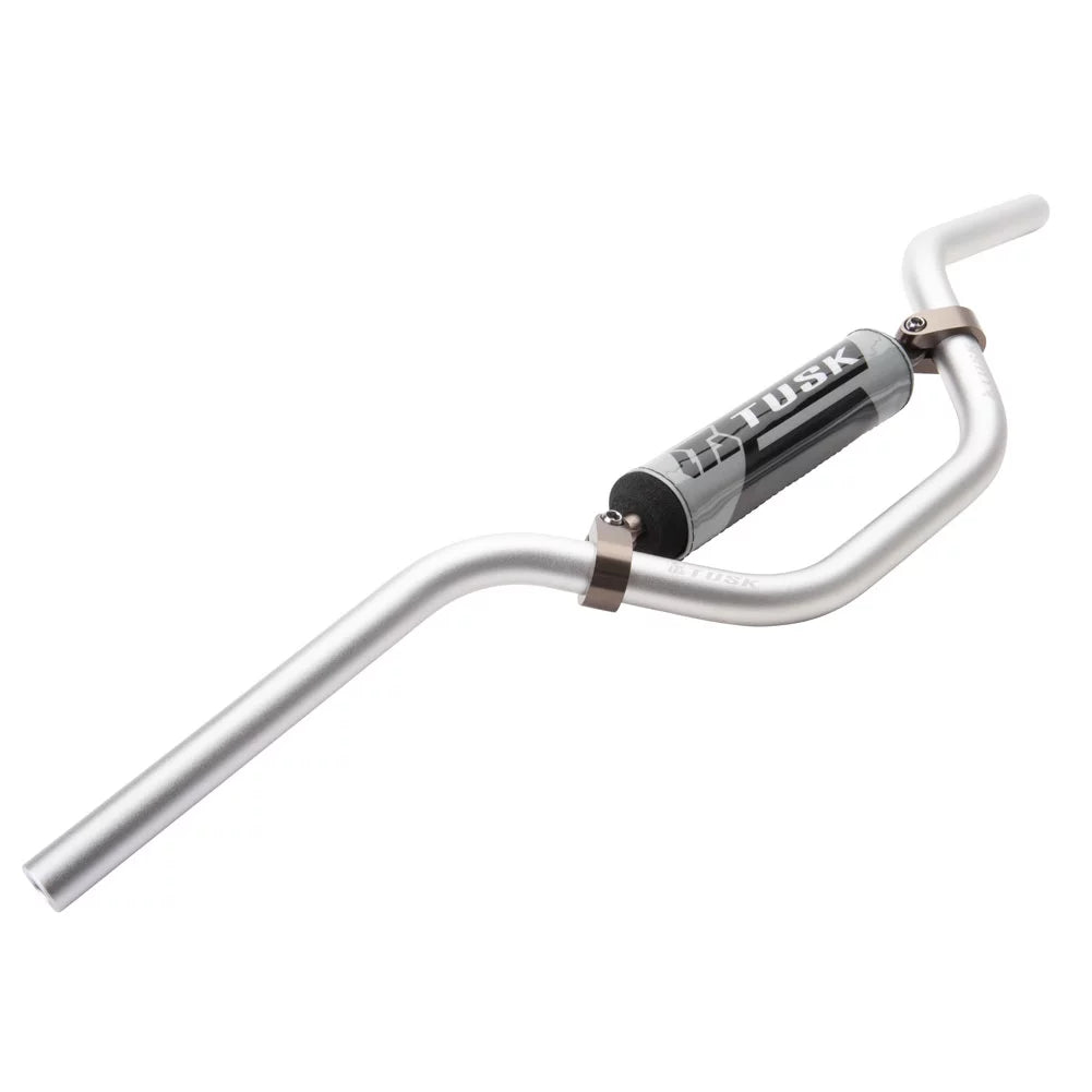 Tusk T-10 Aluminum 7/8" Handlebar  Mini Bend Silver For  CR3 1997