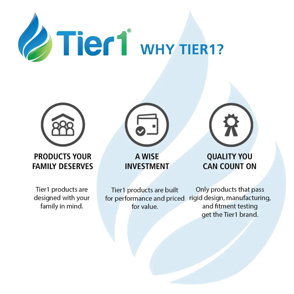 Tier1 Pleated Air Filter - 20x25x4 -  8 - Captures Dust & Pollen in Air Conditioner/Furnace - Improved Air Quality - 6 Pack