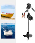 Miumaeov 12V Electric Trolling Motor Outboard Engine Fishing Boat Motor With  Display