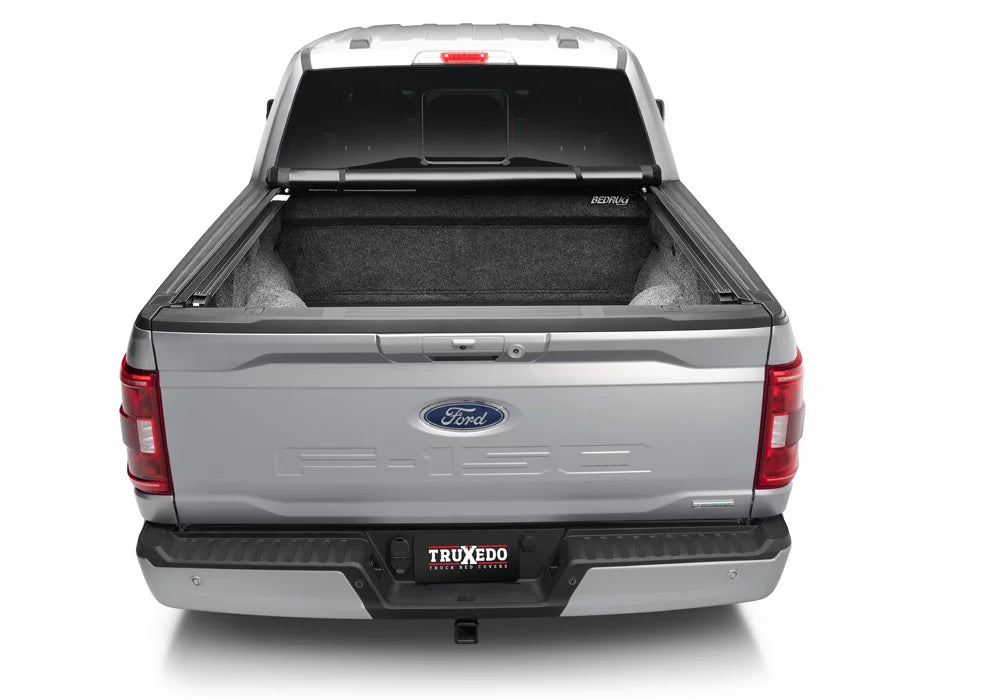TruXedo Pro X15 Soft Roll Up Truck Bed Tonneau Cover | 1498301 | Compatible with 2015 - 2023 Ford F-150 6' 7" Bed (78.9") , Black
