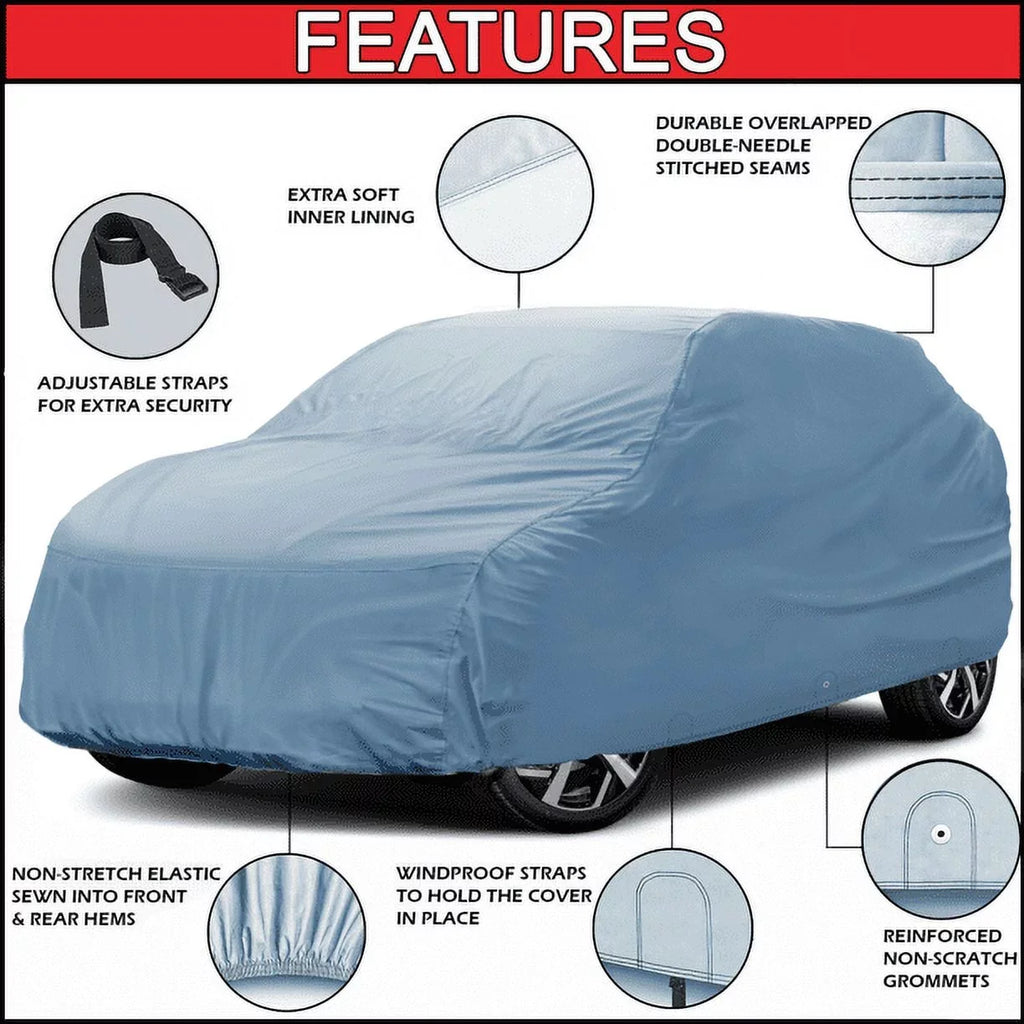 iCarCover Fits [Mazda -7] 2007 2008 2009 2010 2011 2012 2013 2014 2015 2016 2017 2018 For Automobiles Waterproof Full Exterior Snow Indoor Outdoor Protection Heavy Duty Custom Vehicle  Car Cover