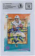 Tua Tagovailoa Miami Dolphins Autographed 2020 Panini Gridiron Kings Pink #-2 Beckett Fanatics Witnessed Authenticated 10 Rookie Card with "2020 #5 Pick" Inscription - Fanatics Authentic Certified