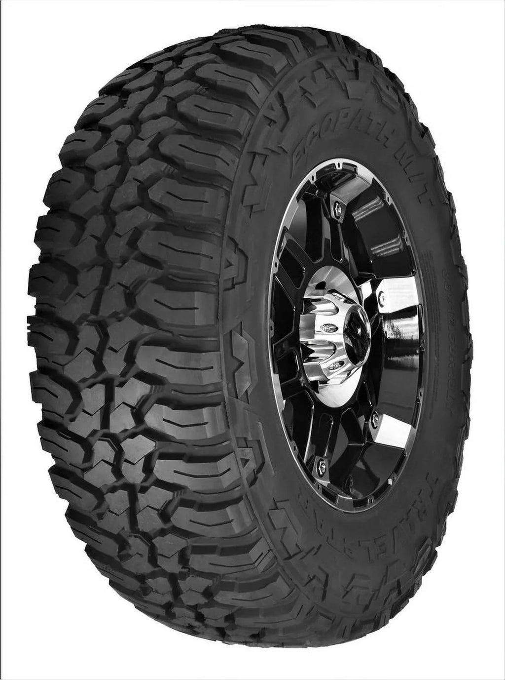 Travelstar  M/T 33X12.50R24 10 Ply 104Q Load Range E  Light Truck Mud Terrain Tire 33/12.50/24  (Tire Only)