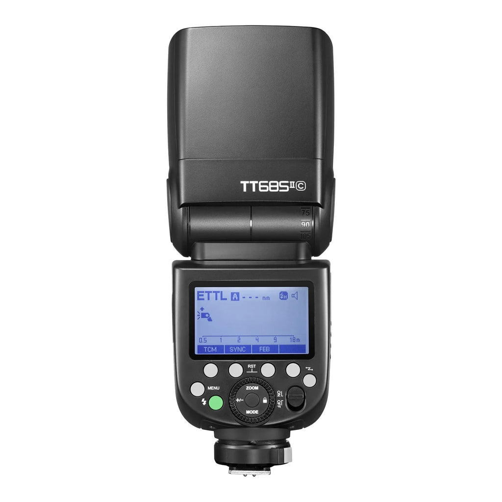Godox Thinklite TT685IIC  On-Camera Speedlight 2.4G Wirelss X System Flash GN60 High Speed 1/8000s Replacement for Canon 1DX 5D Mark  5D Mark  6D 7D 60D 50D 40D 30D 650D 600D