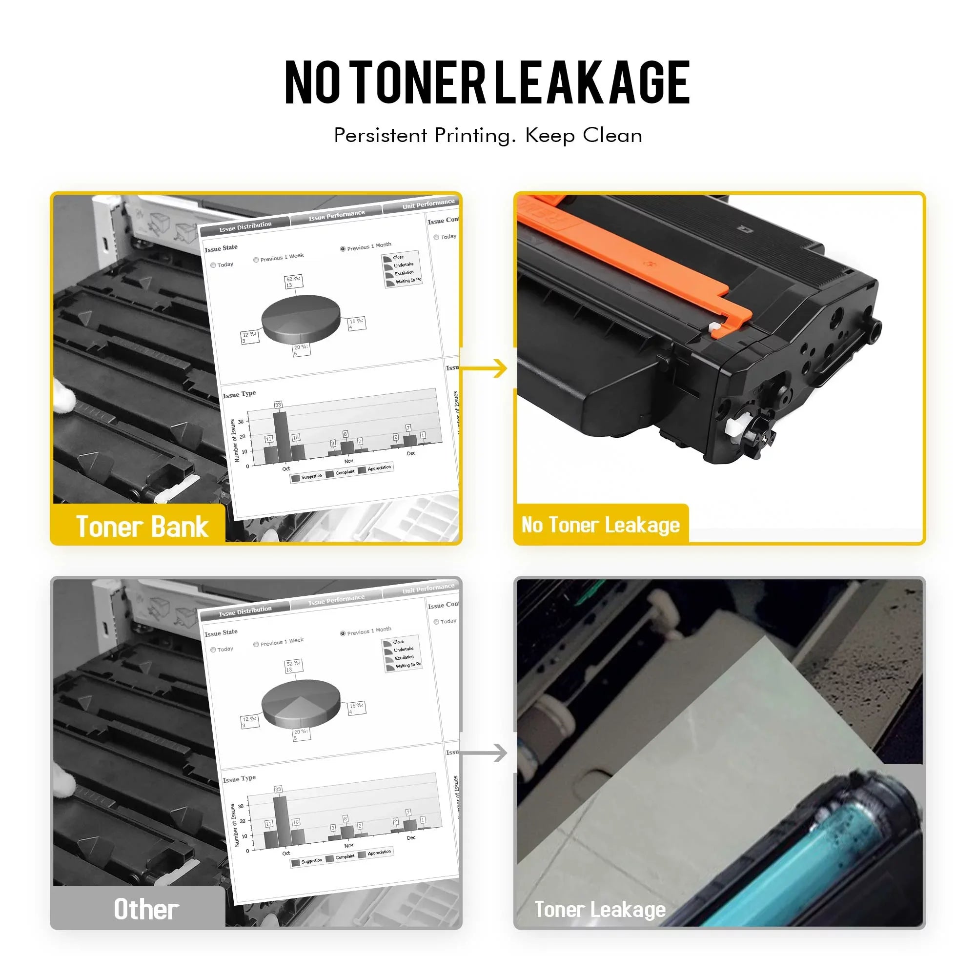 Toner Bank 6-Pack Compatible Toner for Samsung -D115L 115L use with Xpress -M2620 -M2670 -M2830DW -M2880FW -M2820DW -M2870FW Printer 6 * Black