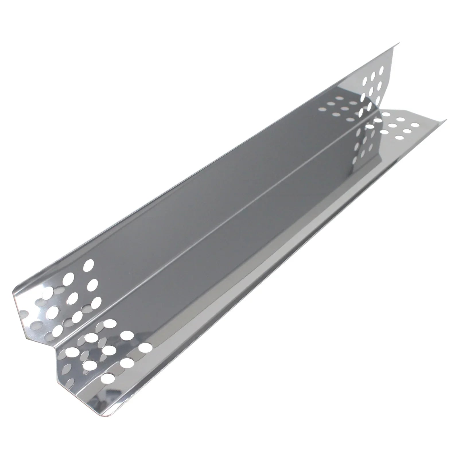 4-Pack  Grill Heat Shield Plate Tent Replacement Parts for Nex 720-0336B - Compatible Barbeque Stainless Steel Flame Tamer, Guard, Deflector, Flavorizer Bar, Vaporizer Bar, Burner Cover 16 1/8"