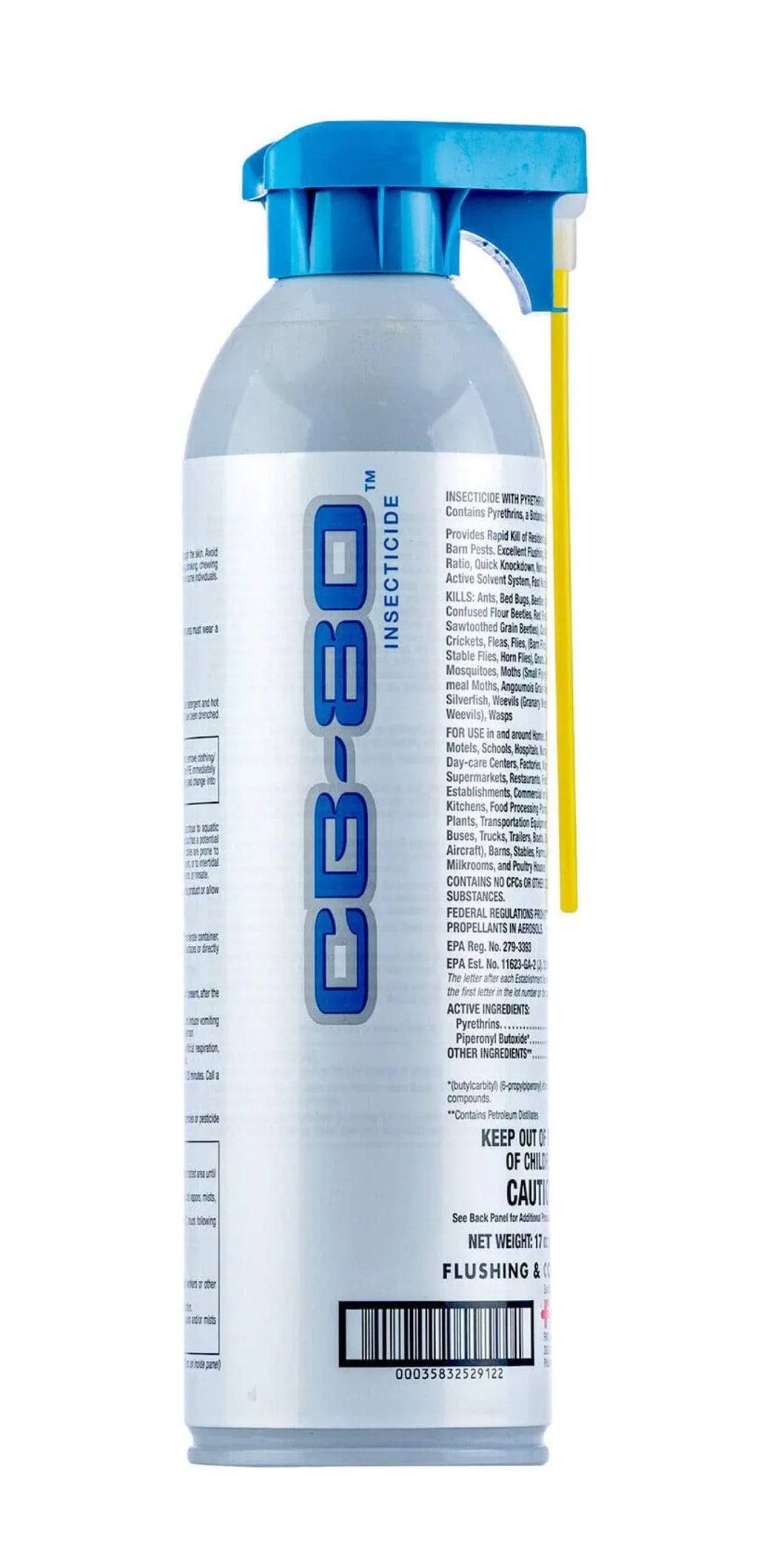'-80 Insecticide With Botanical Pyrethrins - 17 oz can by  Technologies