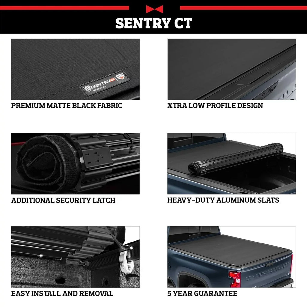 TruXedo Sentry  Hard Rolling Truck Bed Tonneau Cover Fits select: 2019-2023  , 2019-2023