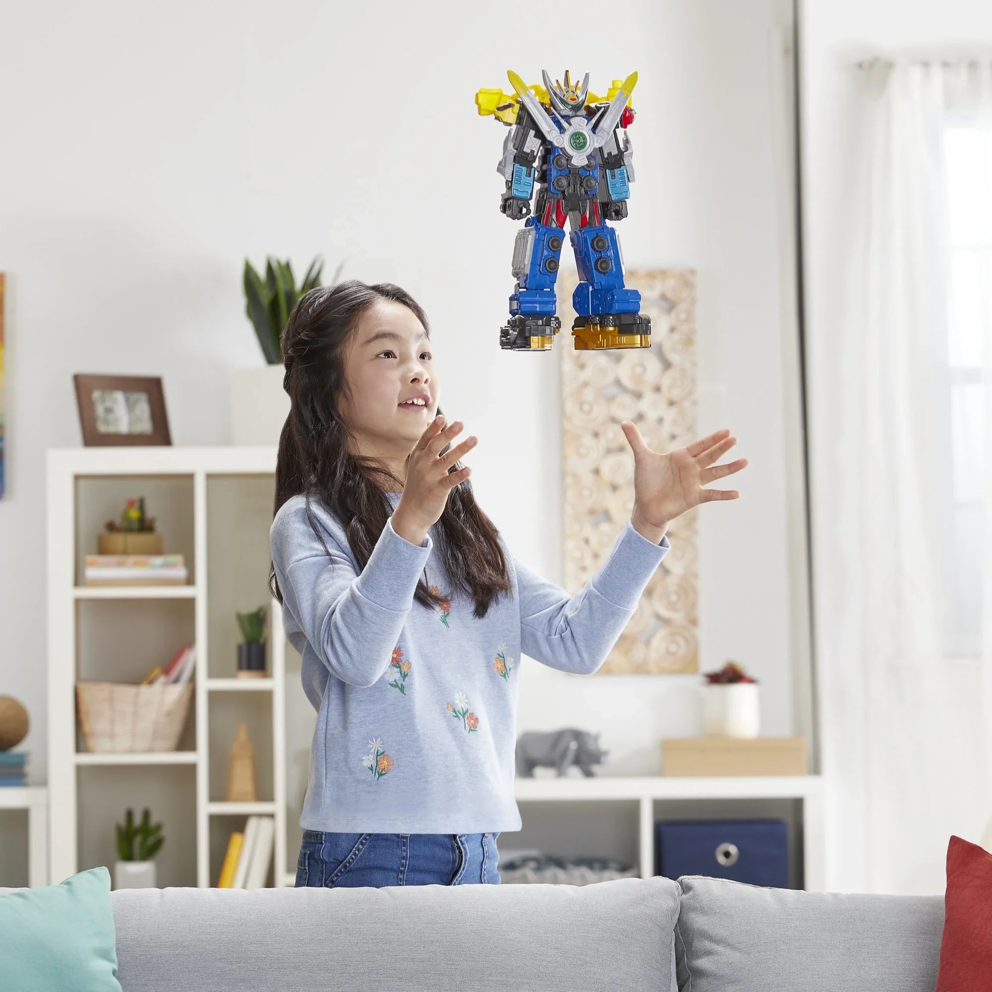 Power Rangers: Beast Morphers X Ultrazord Kids Toy Action Figure for Boys and Girls (5")