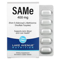 Lake Avenue Nutrition SAMe ( Disulfate Tosylate), 400 mg, 60 Enteric Coated Tablets