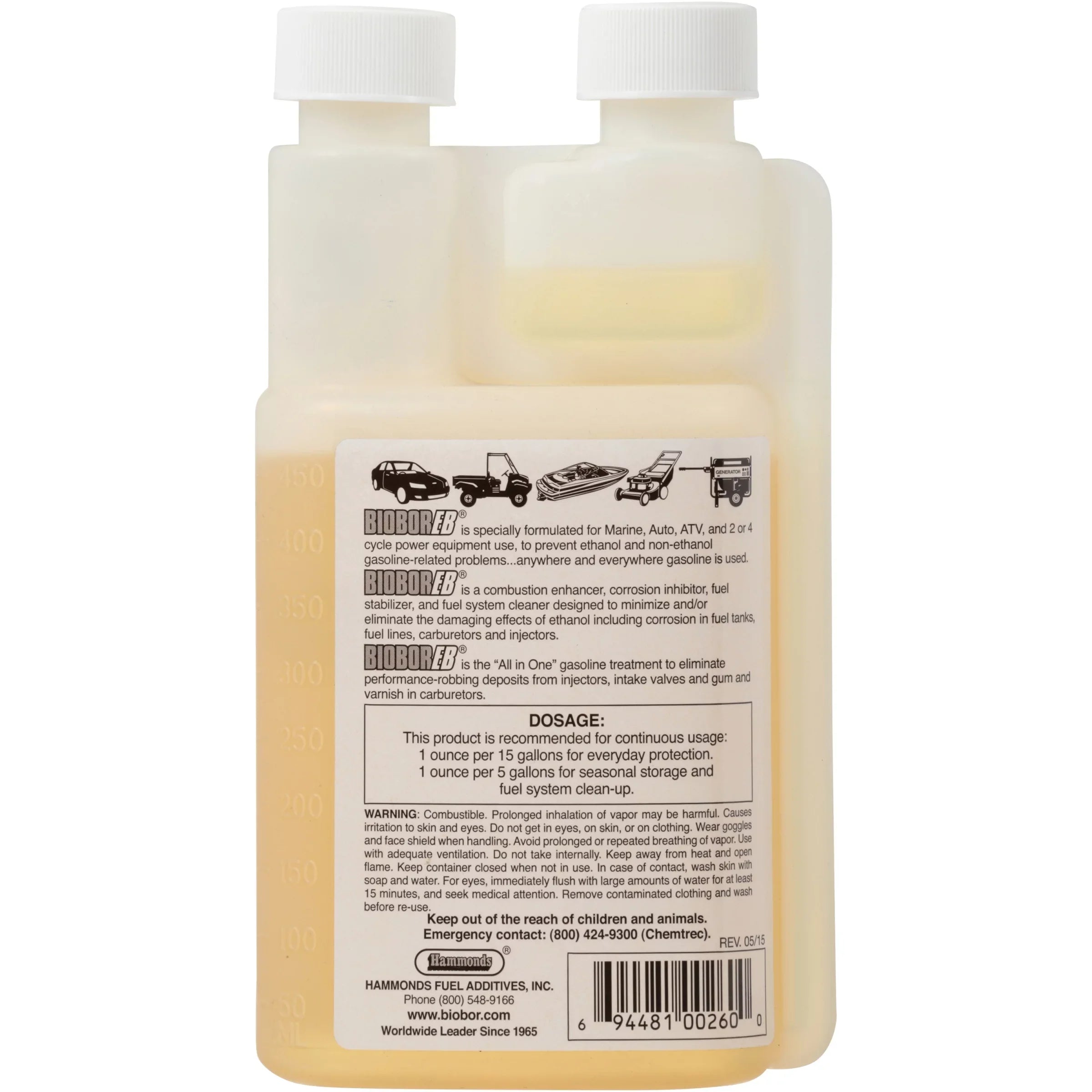 Biobor Biobor Eb Gas Ethanol Add 16Oz BBEB16EZ01US