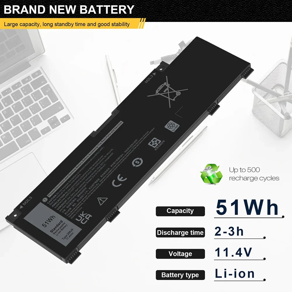 G3 3590 G5 5500 G5  5505 11.4V 51WH 4255MAH -  415CG