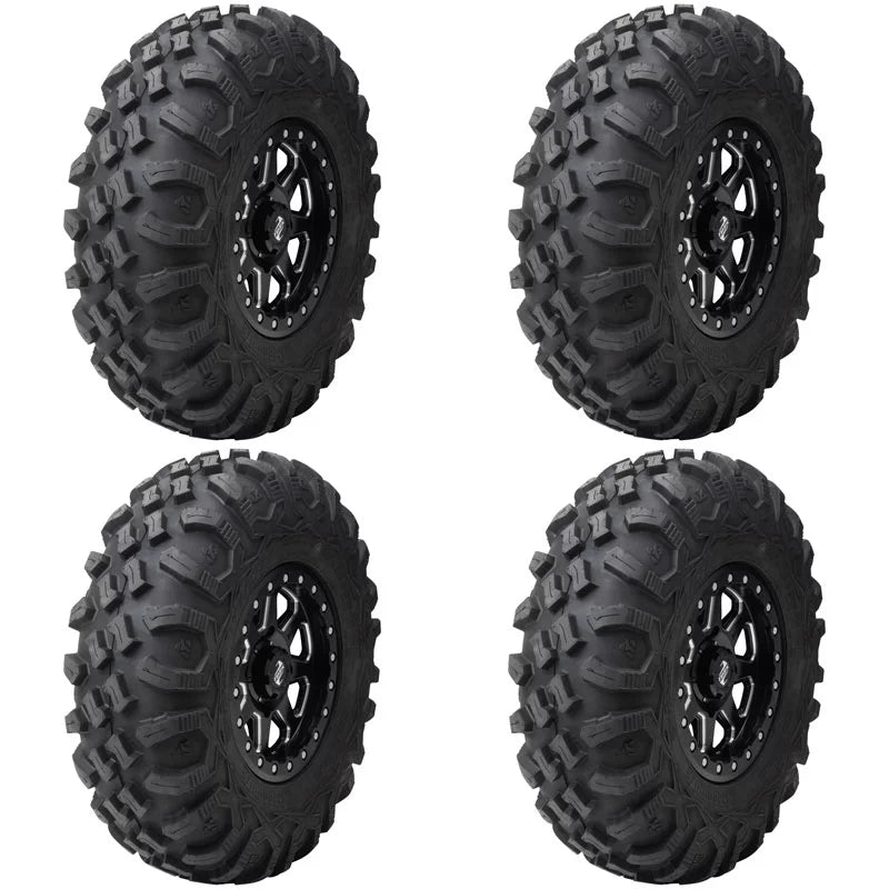(4 Pack) Tusk Megabite Radial Tire 27x9-12 For   900 Trail Fox Edition 2020