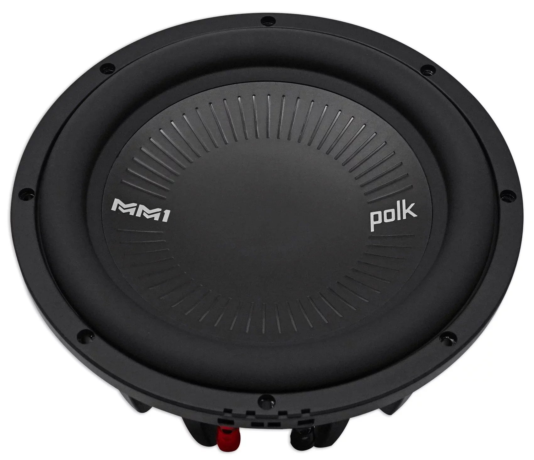 (2) Polk Audio MM1042DVC 10” 1200w Car/Marine Audio Subwoofers Subs+Crossover
