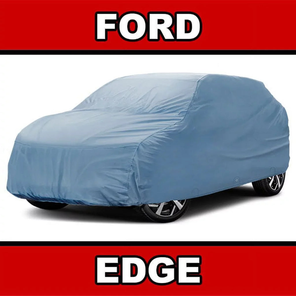 iCarCover Fits [Ford Edge] 2015 2016 2017 2018 2019 2020 2021 2022 For Automobiles Waterproof Full Exterior Hail Snow Indoor Outdoor Protection Heavy Duty Custom  Car Cover