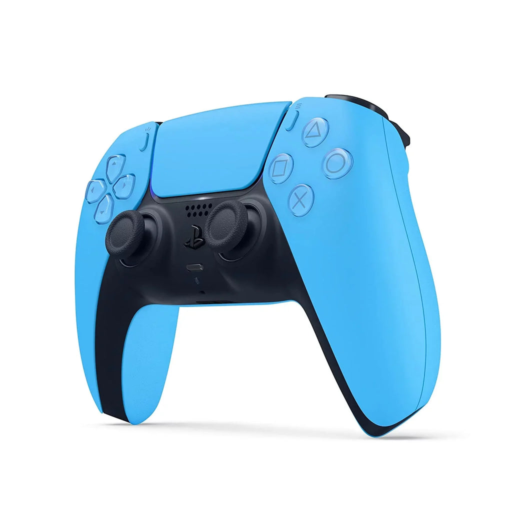 Sony Playstation 5 Disc Version (Sony PS5 Disc) with Extra Controller and Dual Charging Station - Starlight Blue Bundle