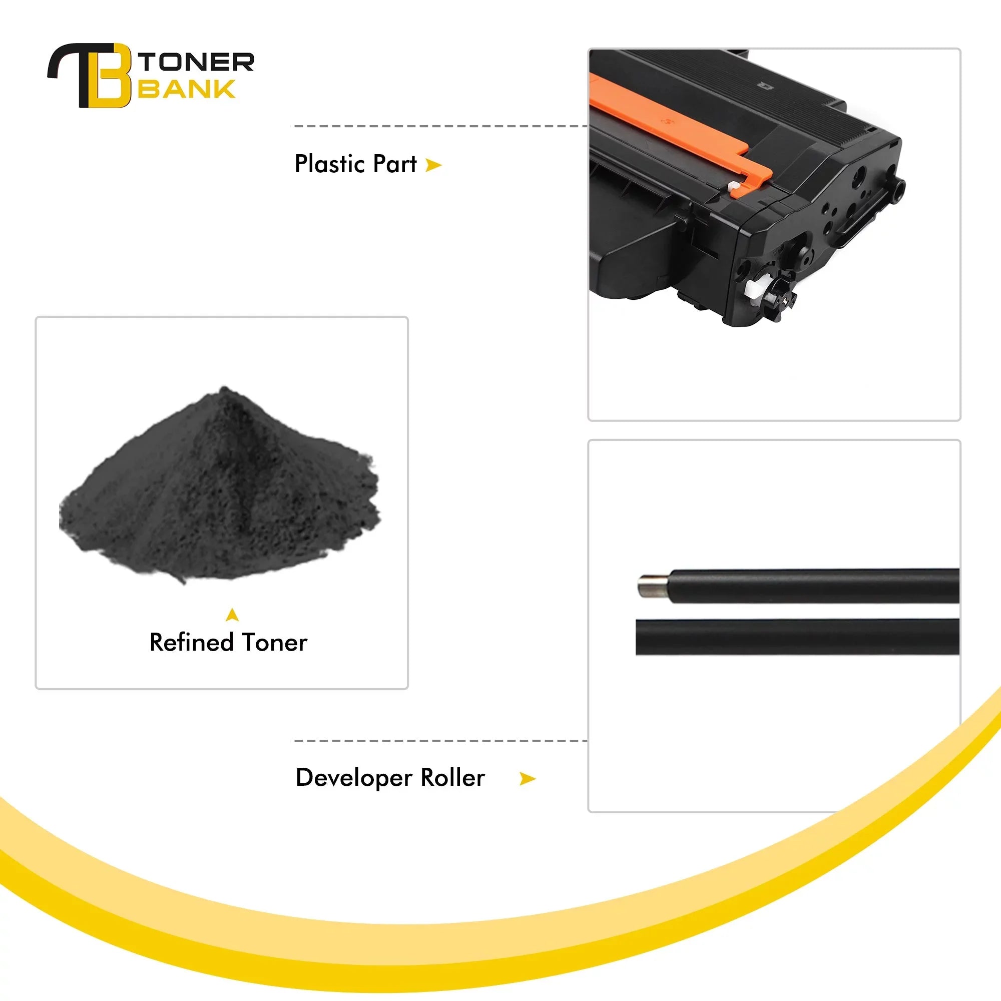 Toner Bank 6-Pack Compatible Toner for Samsung -D115L 115L use with Xpress -M2620 -M2670 -M2830DW -M2880FW -M2820DW -M2870FW Printer 6 * Black