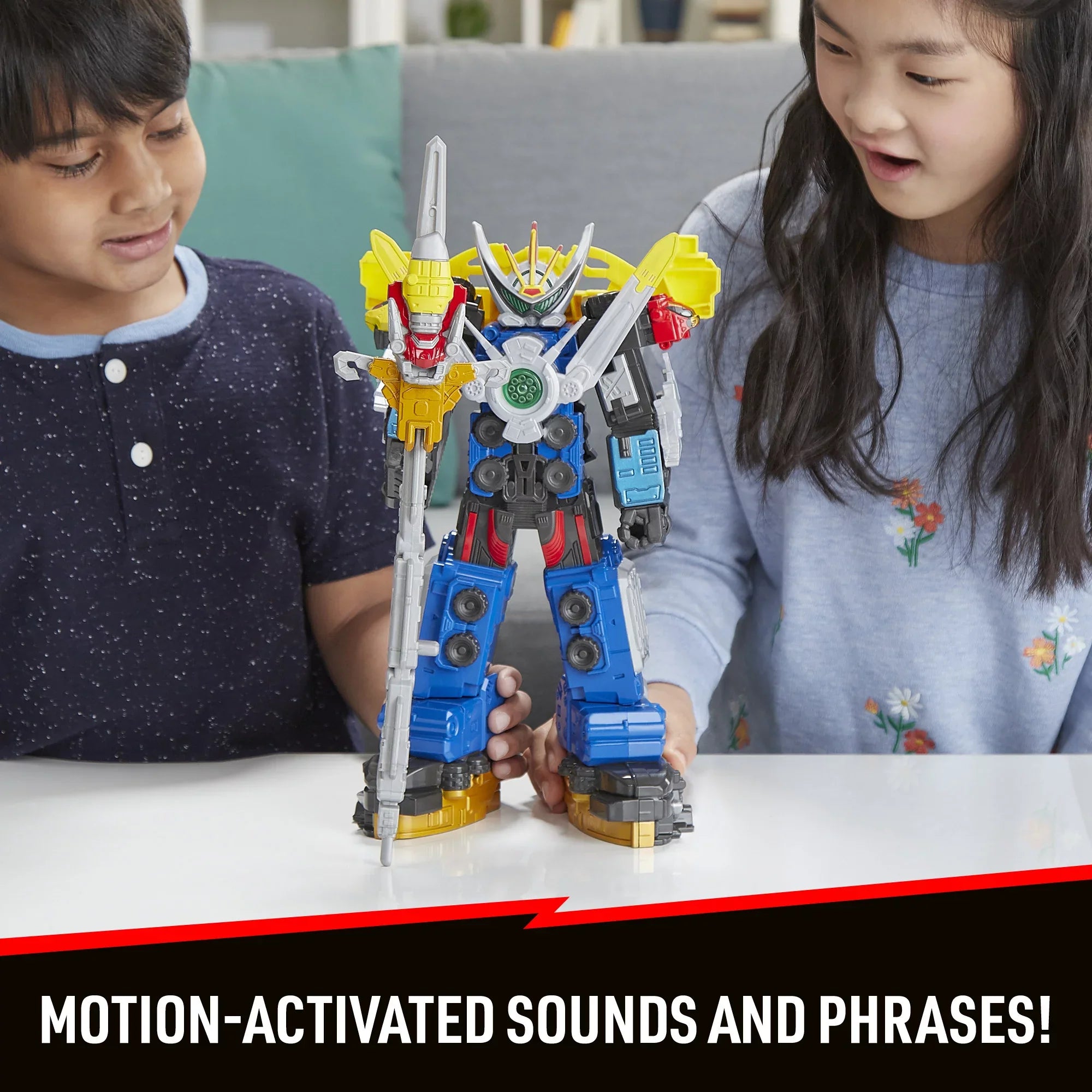 Power Rangers: Beast Morphers X Ultrazord Kids Toy Action Figure for Boys and Girls (5")