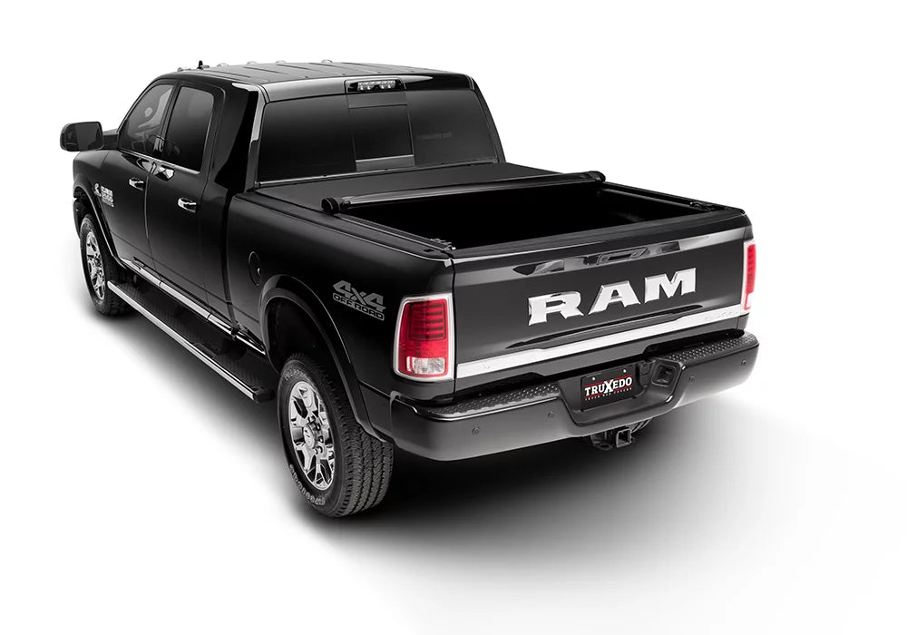 TruXedo Pro X15 Soft Roll Up Truck Bed Tonneau Cover | 1447901 | Compatible with 2012 - 2018, 2019 - 2020 Classic Dodge Ram 1500, 2012-21 2500/3500 w/RamBox 6' 4" Bed (76.3")