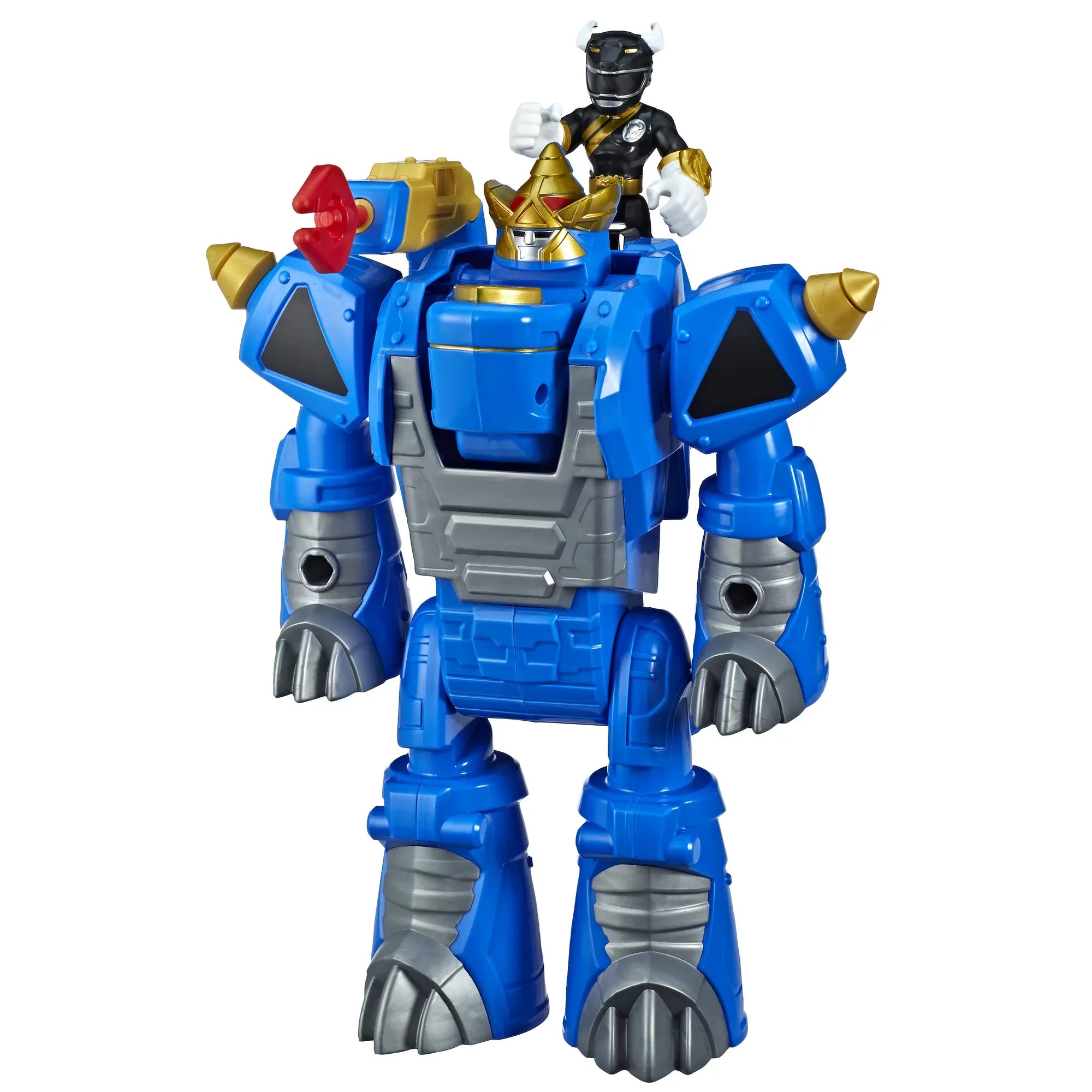 Playskool Heroes Power Rangers Morphin Zords Black Ranger & Rhino Zord