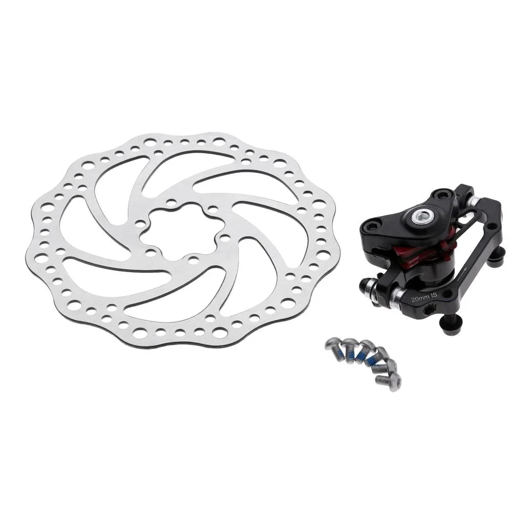 Bike Mechanical Disc Brake Front And Rear 160mm Whit Bolts And Cable