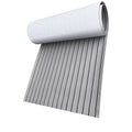 Foam Faux Teak Boat Decking Sheet/Carpet Self-Adhesive Non-Skid Fits for Sea Deck Marine Yacht  Boat Flooring Mats/Decking Pad 94"x 35"