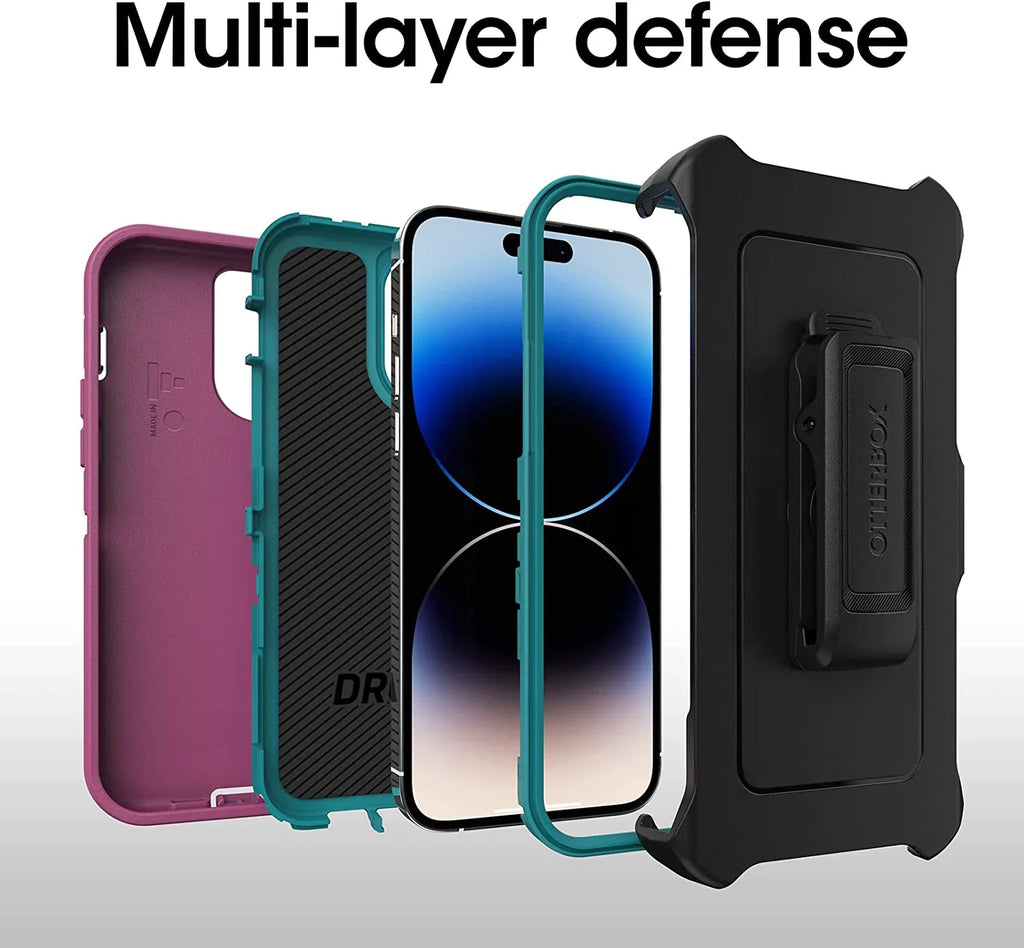 OtterBox   Case & Holster for iPhone 14 Pro Max - Canyon Sun Pink