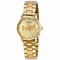Coach Grand Gold Dial Yellow Gold-tone Ladies Watch 14502976
