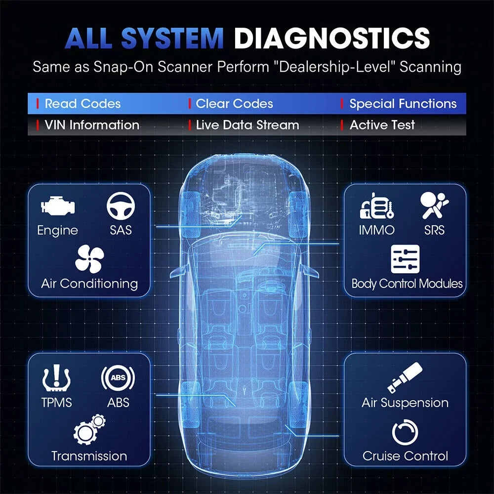 Autel MaxiCOM MK808S OBD2 Scanner Car Diagnostic Code Reader 28+ Service, Active Test, All System Diagnosis,  Autoauth Updated of MaxiCheck MX808 MK808