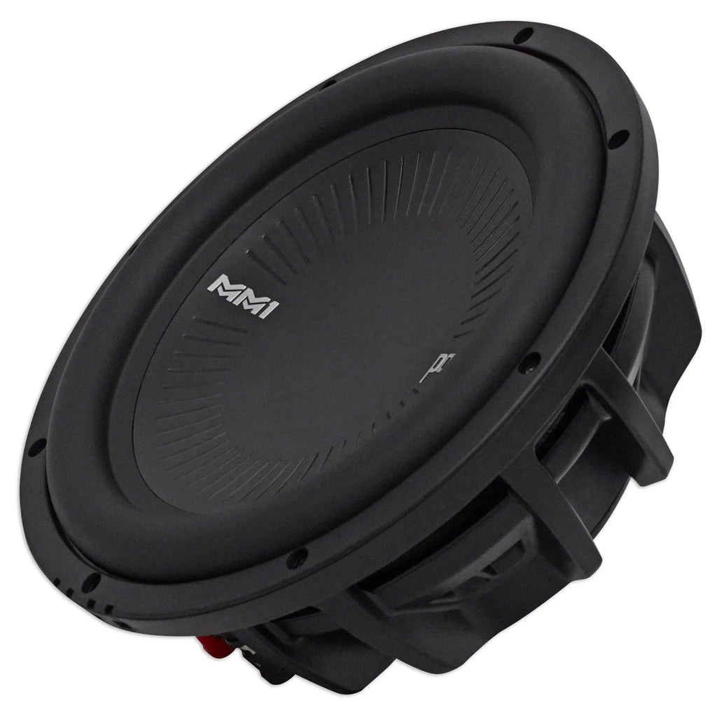 (2) Polk Audio MM1042DVC 10” 2400w Car Audio Subwoofers+Vented Sub Box Enclosure