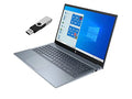 2022  Pavilion 15.6"  Touchscreen Laptop 11th Gen 4-Core Intel i7-1195G7 16GB DDR4 512GB NVMe  Iris Xe Graphics  Webcam WiFi-6 Bluetooth Backlit Keyboard Windows 11 Home w/ 32GB