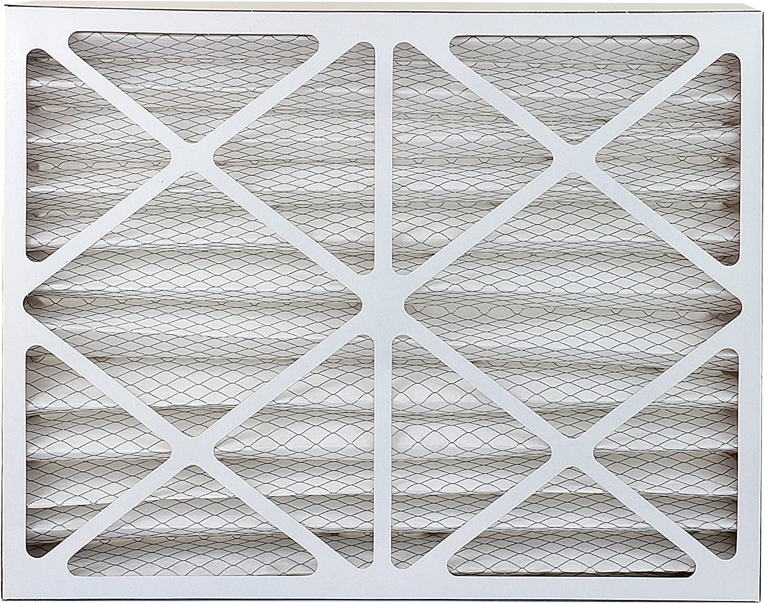 Filterbuy 20x25x4  8 Pleated   Furnace Air Filters (3-Pack)