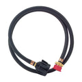 1 , Weber Q Grill 6 Ft. QCC1 Rubber  Hose with Adapter