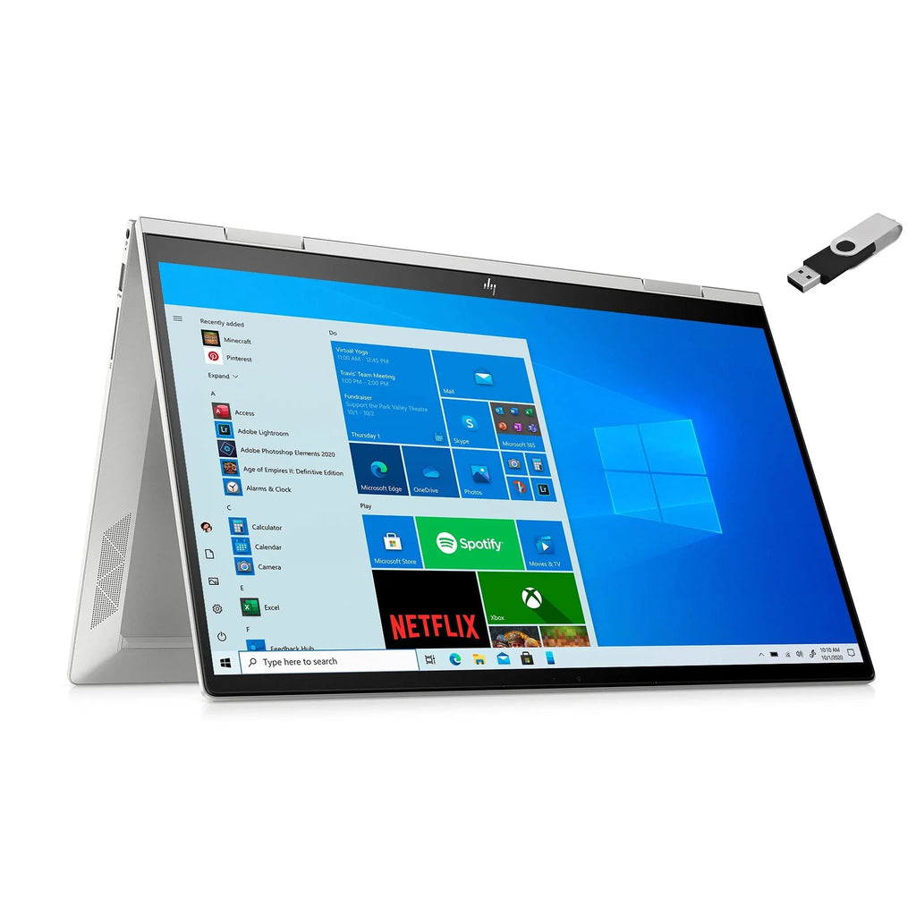 2021 Envy 2-in-1 Laptop 15.6 inch  Touchscreen 11th Gen Intel i5-1135G7 Iris Xe Graphics 16GB DDR4 1TB NVMe  - 6 Win 10 Home Fingerprint Backlit Keyboard w/ 32GB